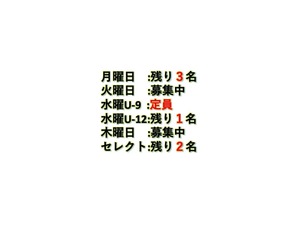 【募集状況（12/12時点）】募集状況と定員
